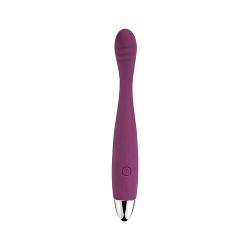 Svakom Cici - Vibrador Flexible con Cabezal Acanalado y 25 Modos de Vibración