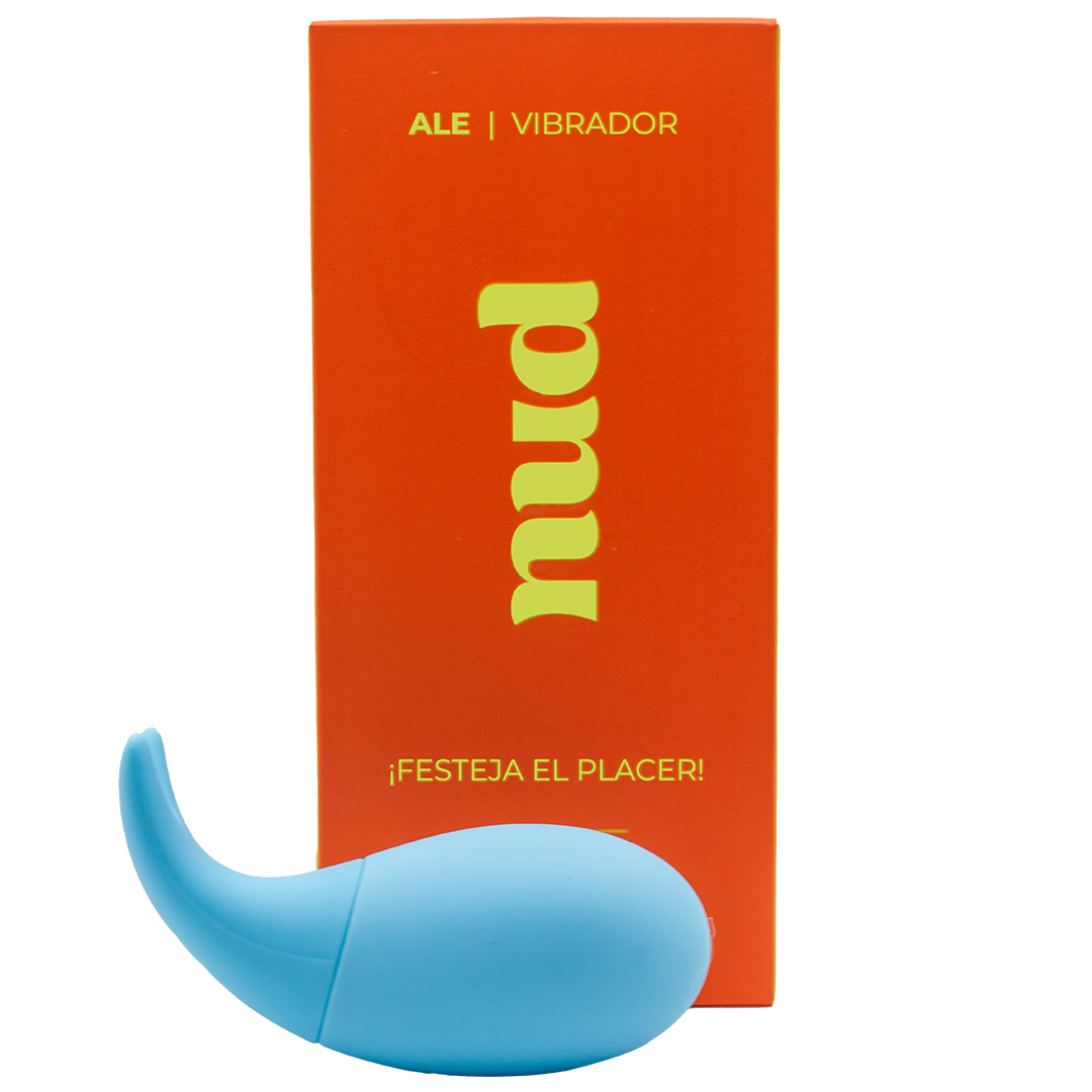 ALE - Mini Vibrador Discreto y Potente con 10 Modos de Vibración