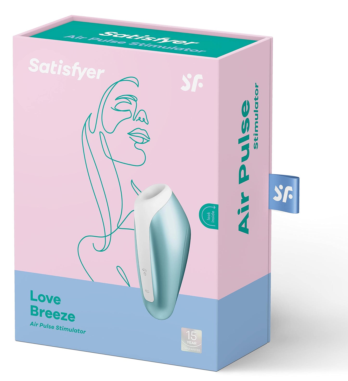 Satisfyer Love Breeze - Estimulador Clitoriano con Ondas de Presión y Succión