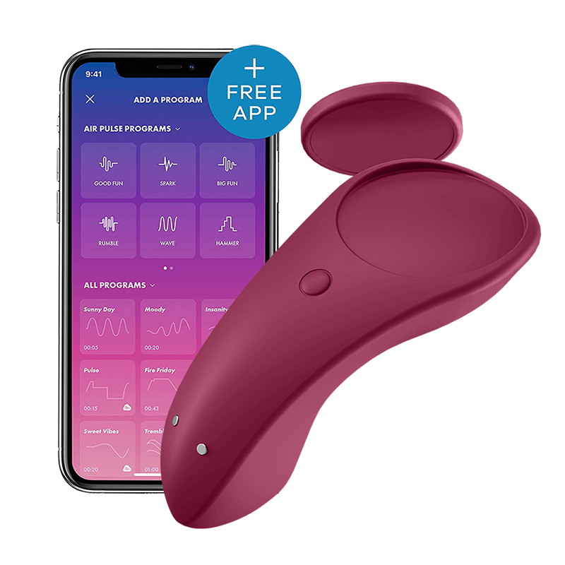 Satisfyer Sexy Secret - Vibrador para calzón con Control por App