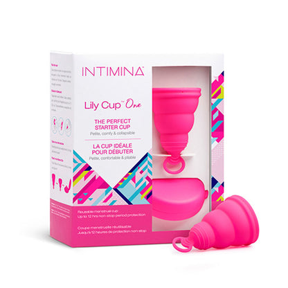 Copa menstrual plegable Lily Cup Compact Intimina