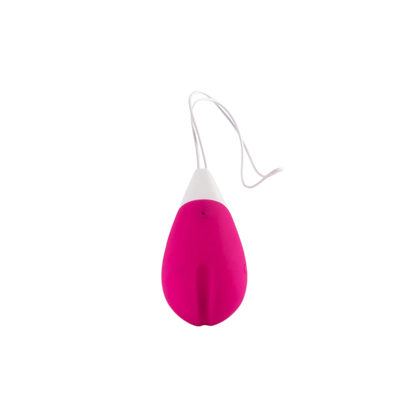 Huevo vibrador rosa para uso externo e interno