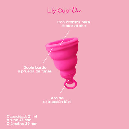 Estuche protector para copa menstrual Lily Cup Compact Intimina