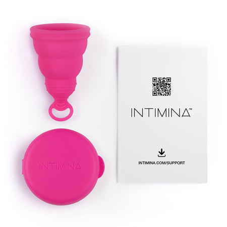 Copa menstrual de silicona médica Lily Cup Compact Intimina